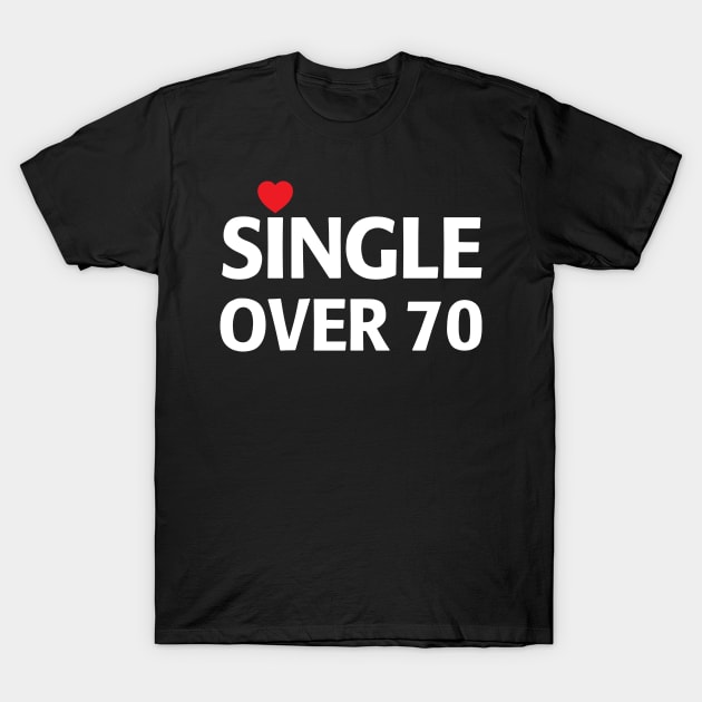 - SinglesOver70.co.uk T-Shirt by MonkeyTshirts